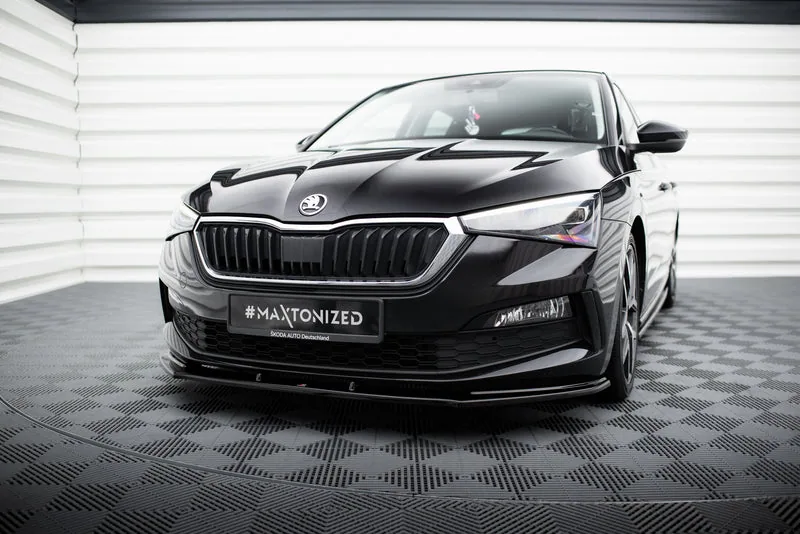 Передний сплиттер V.1 — Škoda Scala (2019–)