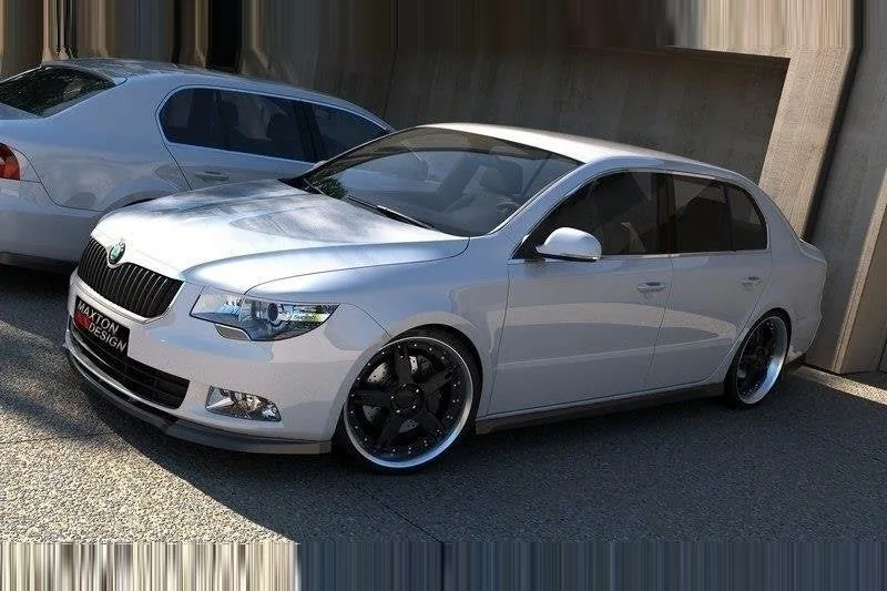 Esisplitter — Škoda Superb Mk2 (2008–2013)
