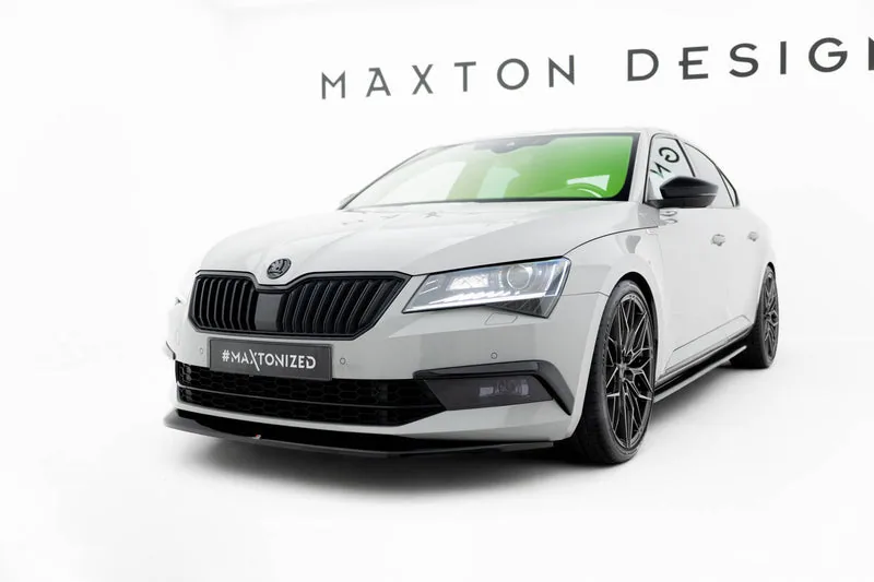 Front splitter V.1 — Škoda Superb Liftback / Combi Mk3 (2015–2019)