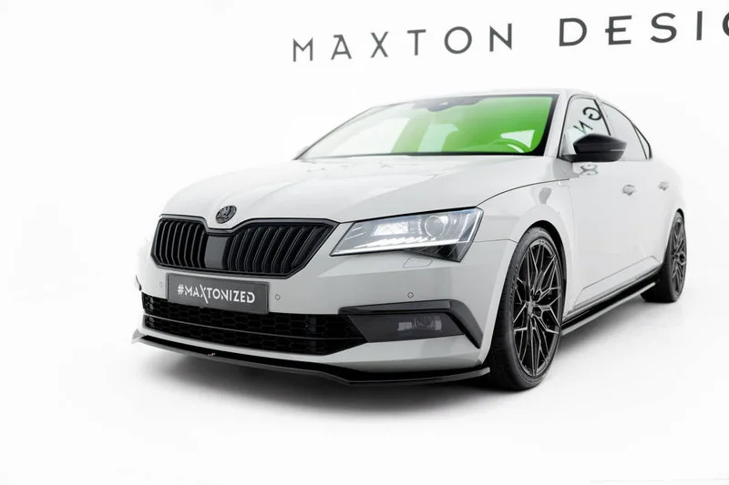 Front splitter V.2 — Škoda Superb Liftback / Combi Mk3 (2015–2019)