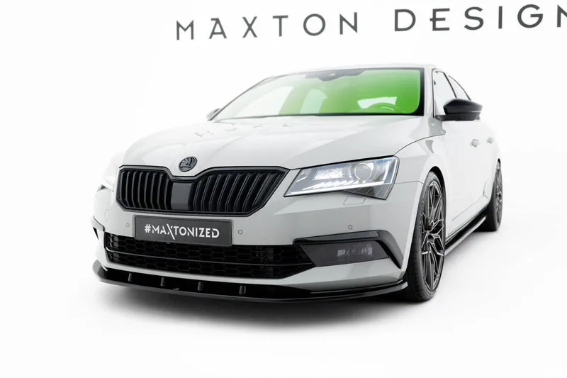Front splitter V.3 — Škoda Superb Liftback / Combi Mk3 (2015–2019)