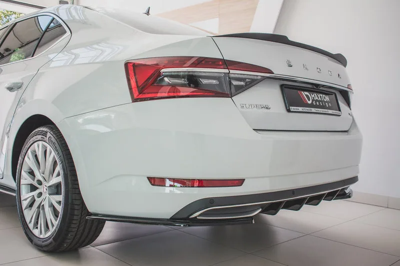Tagumised küljesplitterid — Škoda Superb Liftback / Combi Mk3 Facelift (2019–2024)