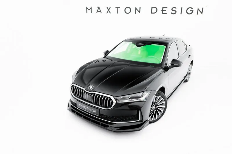 Передний сплиттер V.2 — Škoda Superb Mk4 (2024–)