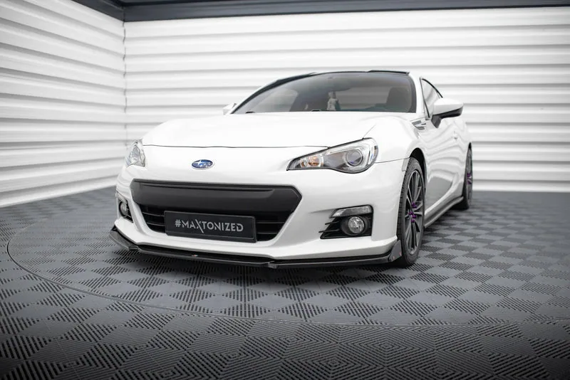 Передний сплиттер V.1 + накладки — Subaru BRZ Mk1 (2012–2017)