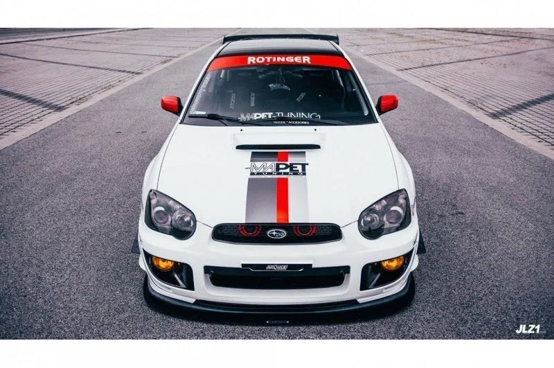 Передний сплиттер — Subaru Impreza WRX STI (BLOBEYE) (2000–2007)