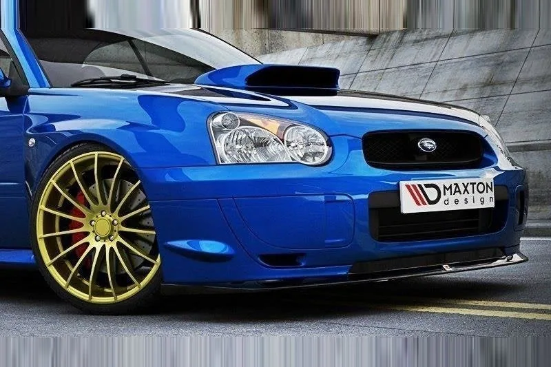 Передний сплиттер — Subaru Impreza WRX STI (BLOBEYE) (2000–2007)