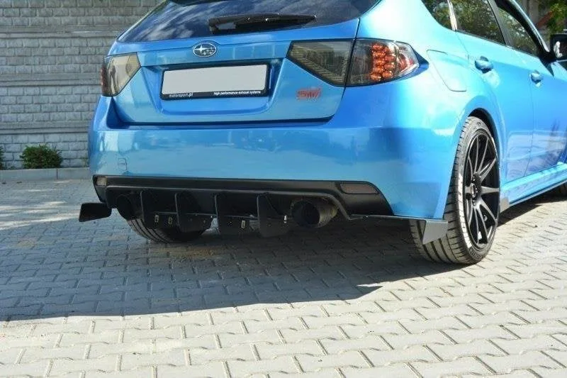Задний диффузор — Subaru Impreza WRX STI Mk3 (2007–2011)