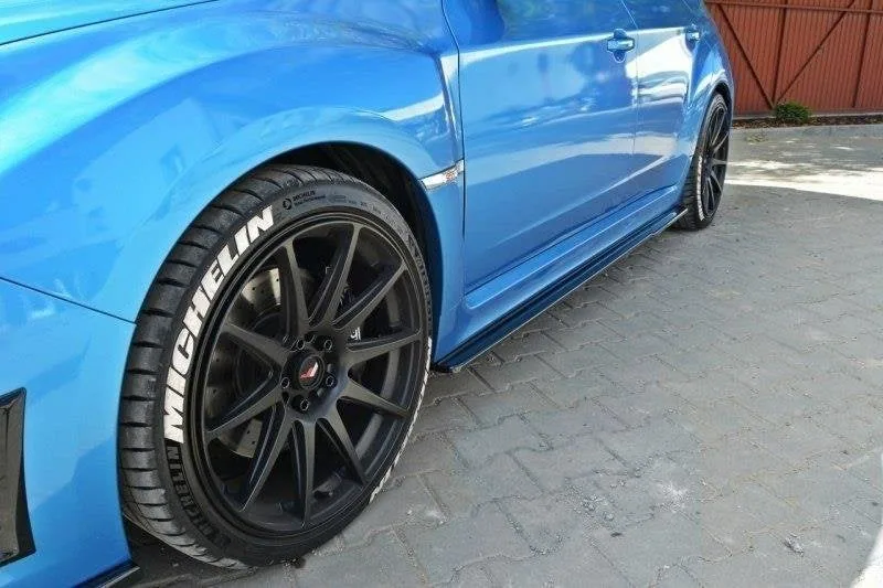Side skirts — Subaru Impreza WRX STI Mk3 (2007–2011)