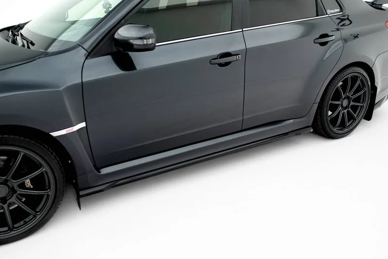 Side skirts V.2 — Subaru Impreza WRX STI Mk3 Facelift (2011–2014)