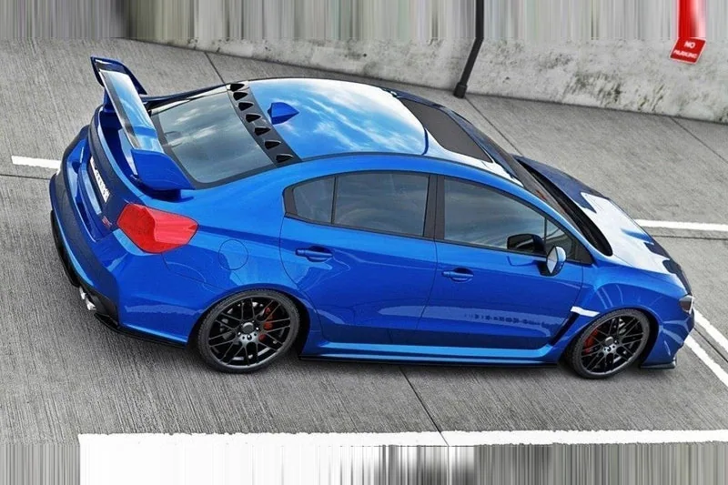 Накладки на пороги V.1 — Subaru WRX STI Mk4 (2014–2021)