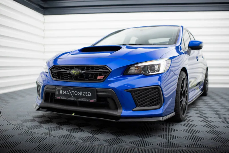 Передний сплиттер V.1 — Subaru WRX STI Mk1 Facelift (2017–2021)