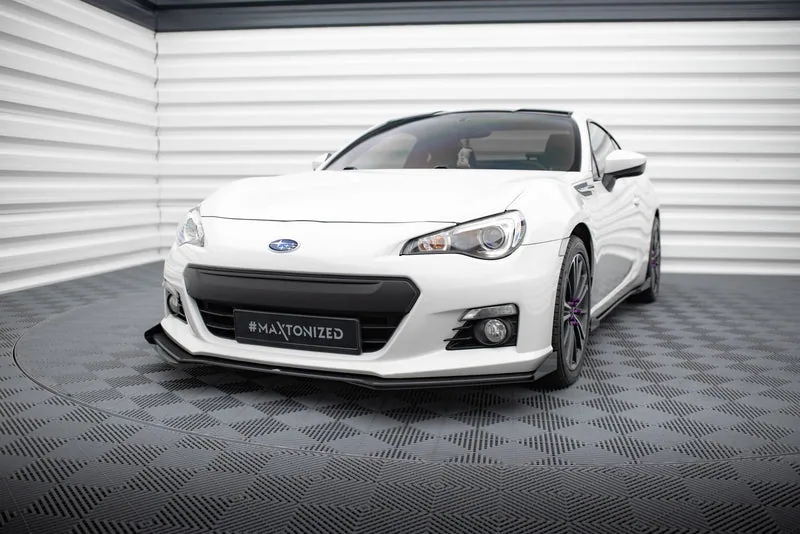 Передний сплиттер Street Pro V.1 + накладки — Subaru BRZ Mk1 (2012–2017)