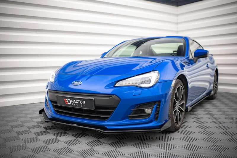 Front splitter Street Pro V.1 + flaps — Subaru BRZ Mk1 Facelift (2017–2020)