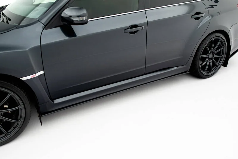 Side skirts Street Pro — Subaru Impreza WRX STI Mk3 Facelift (2011–2014)