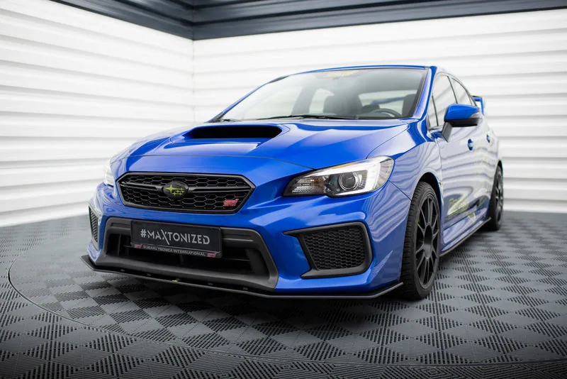 Передний сплиттер Street Pro — Subaru WRX STI Mk1 Facelift (2017–2021)