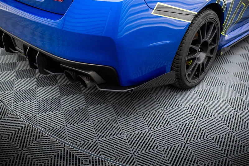 Tagumised küljesplitterid Street Pro + tiivakesed — Subaru WRX STI Mk1 (2014–2021)