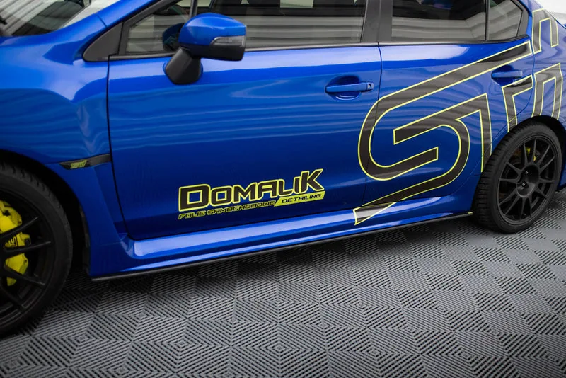 Side skirts Street Pro — Subaru WRX STI Mk1 (2014–2021)