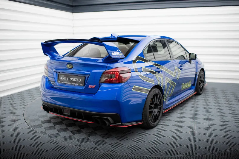 Rear splitter V.2 — Subaru WRX STI (2014–2017)
