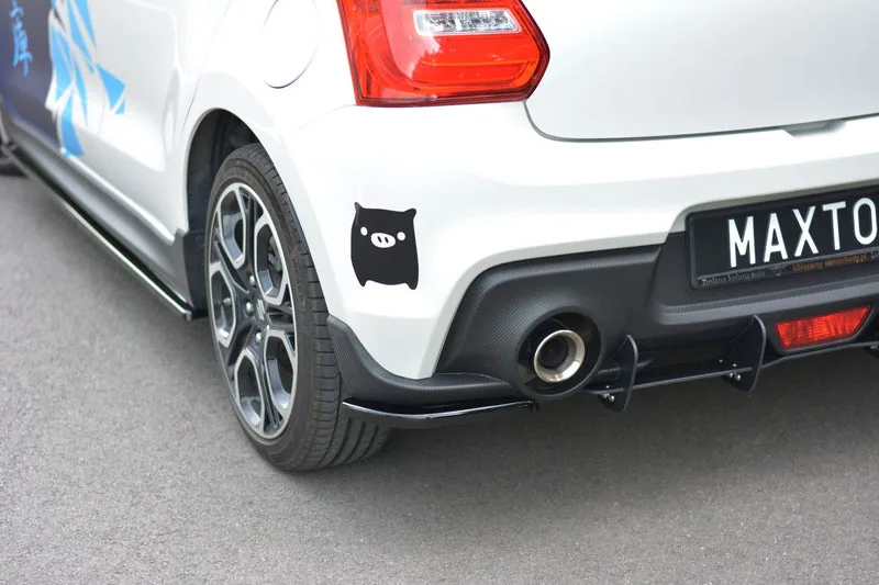 Rear side splitters — Suzuki Swift Mk6 (2017–)