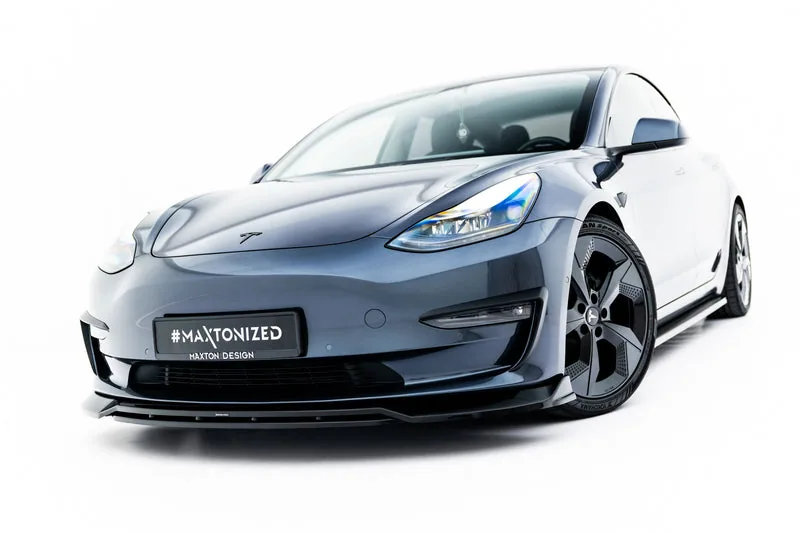 Front splitter V.3 — Tesla Model 3 (2017–2023)