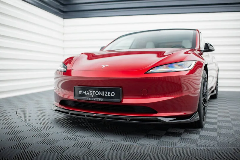 Передний сплиттер V.1 — Tesla Model 3 Project Highland(Facelift) (2023–)