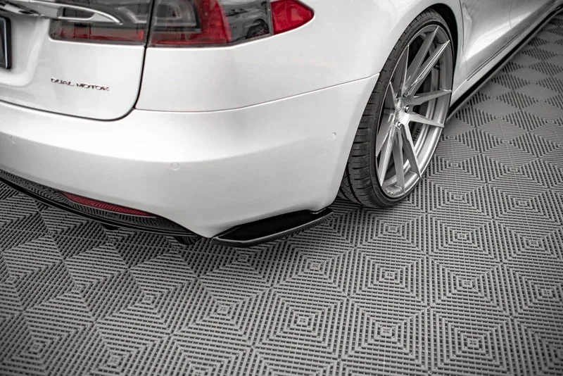 Rear side splitters — Tesla Model S Facelift (2016–2020)
