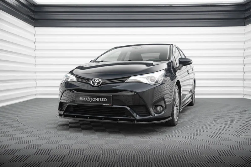 Передний сплиттер V.1 — Toyota Avensis Mk3 Facelift (2015–2018)