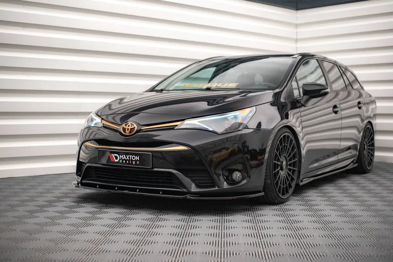 Передний сплиттер V.2 — Toyota Avensis Mk3 Facelift (2015–2018)