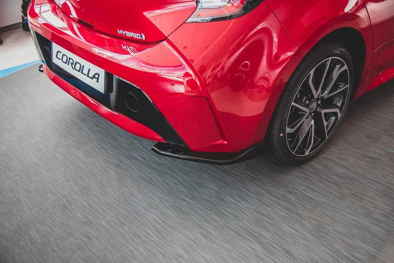 Задние боковые сплиттеры — Toyota Corolla Mk12 Hatchback (2019–2023)