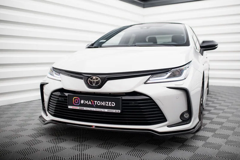 Передний сплиттер — Toyota Corolla Mk12 Sedan (2019–2023)