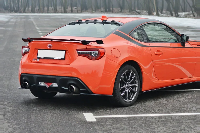 Задние боковые сплиттеры V.1 — Toyota GT86 Facelift (2017–2020)
