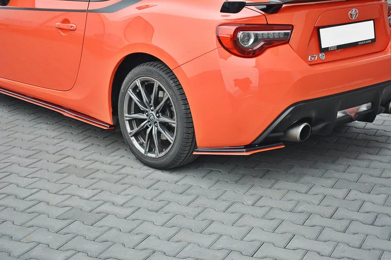 Задние боковые сплиттеры V.2 — Toyota GT86 Facelift (2017–2020)