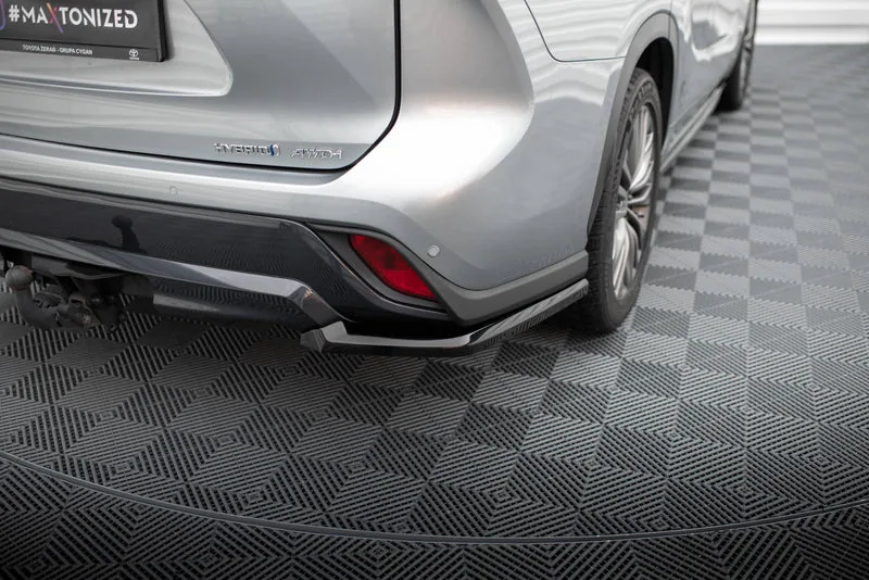 Rear side splitters — Toyota Highlander Mk4 (2019–)