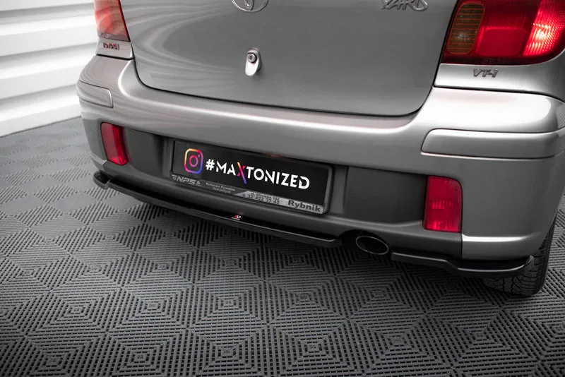 Rear side splitters — Toyota Yaris T-Sport Mk1 Facelift (2003–2006)