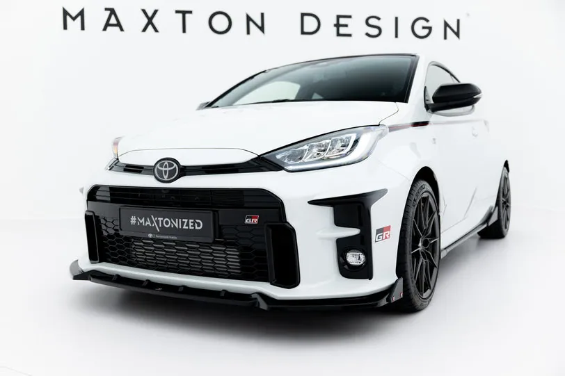 Front splitter V.2 + flaps — Toyota GR Yaris Mk4 (2020–)
