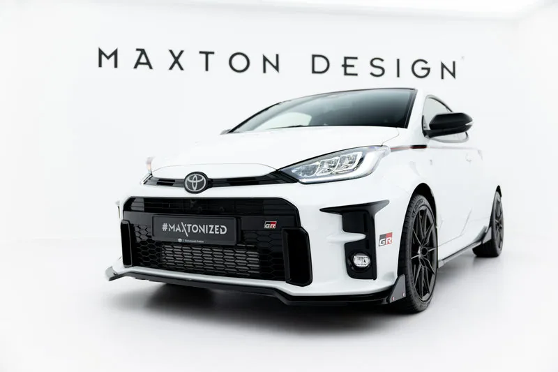 Front splitter V.3 + flaps — Toyota GR Yaris Mk4 (2020–)