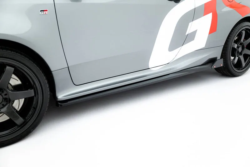 Side skirts + flaps — Toyota GR Yaris Mk4 Facelift (2019–)