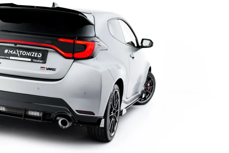 Rear side splitters Street Pro + flaps — Toyota GR Yaris Mk4 Facelift (2019–)