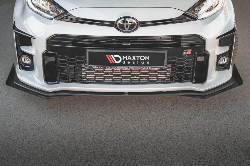 Front splitter Street Pro + flaps — Toyota GR Yaris Mk4 (2020–)