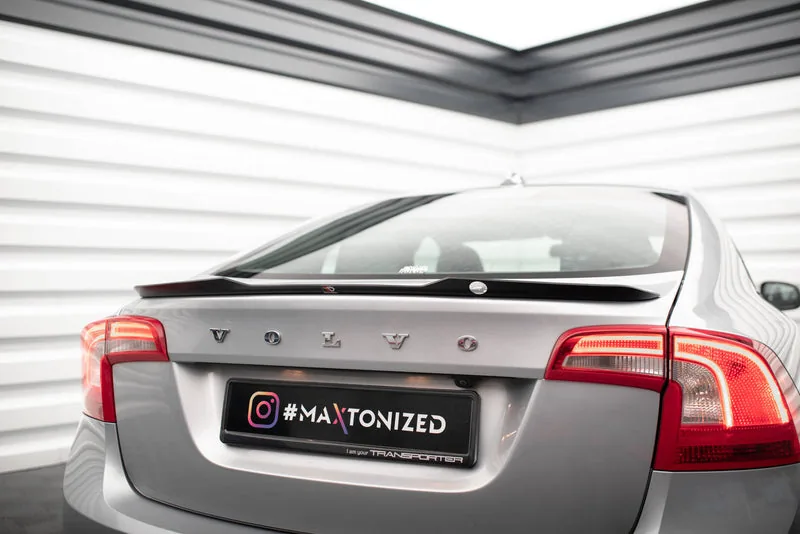 Spoiler cap — Volvo S60 R-Design Mk2 (2010–2014)