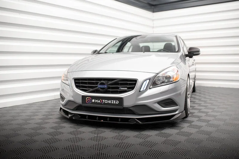 Front splitter V.1 — Volvo S60 R-Design Mk2 (2010–2014)