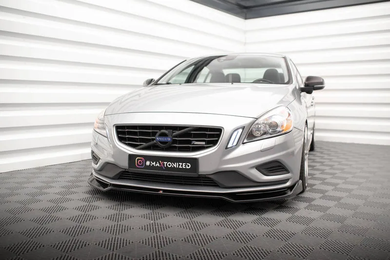 Front splitter V.2 — Volvo S60 R-Design Mk2 (2010–2014)