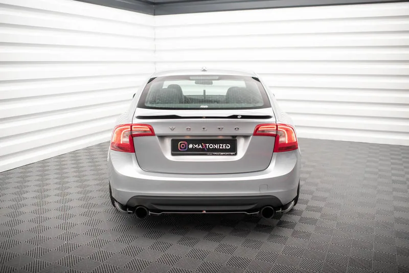 Rear splitter — Volvo S60 Mk2 (2010–2014)