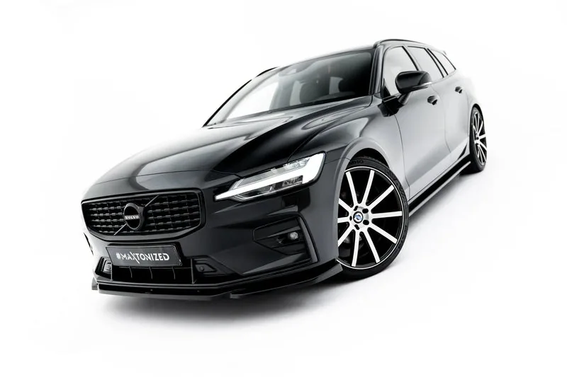 Esisplitter V.2 — Volvo S60/V60 R-Design Mk3 (2018–)