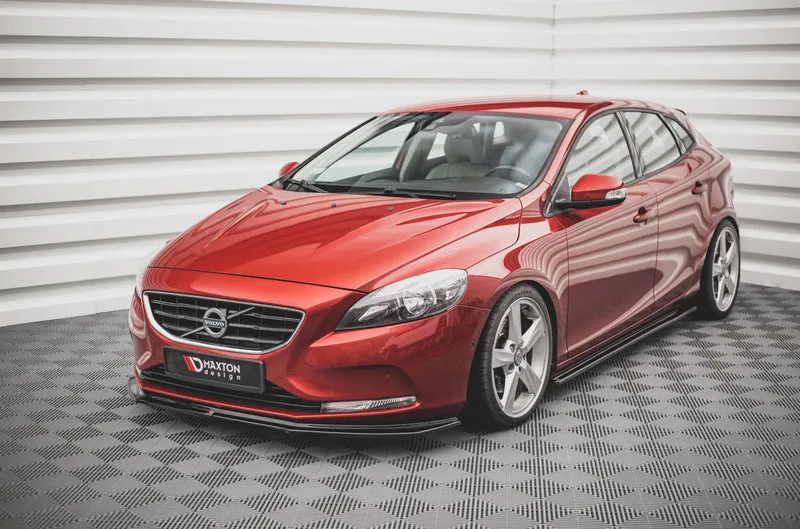 Front splitter — Volvo V40 (2012–2019)