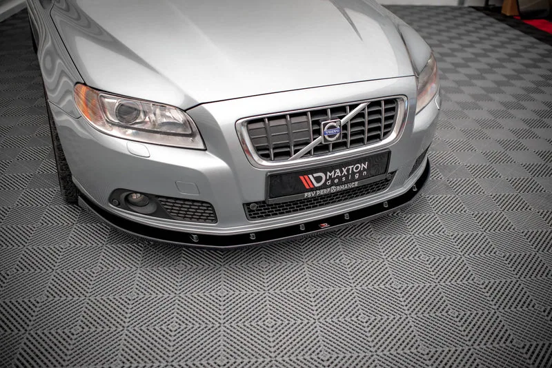 Передний сплиттер V.1 — Volvo V70 Mk3 (2007–2013)