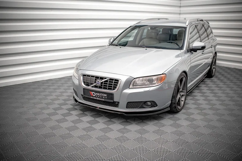 Передний сплиттер V.2 — Volvo V70 Mk3 (2007–2013)