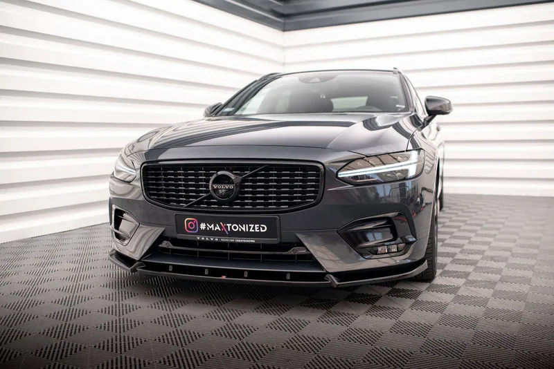 Front splitter — Volvo V90 / S90 R-Design Mk2 (2016–)