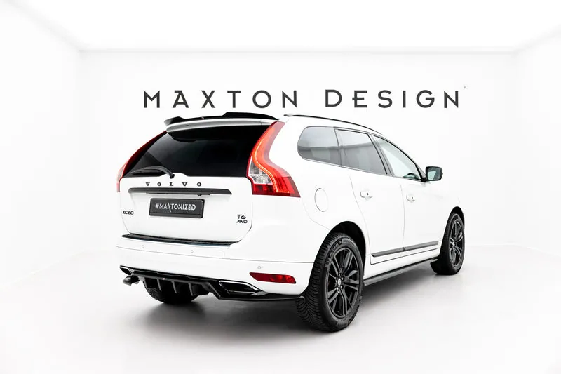 Rear splitter with vertical bars — Volvo XC60 Mk1 Facelift (2013–2017)