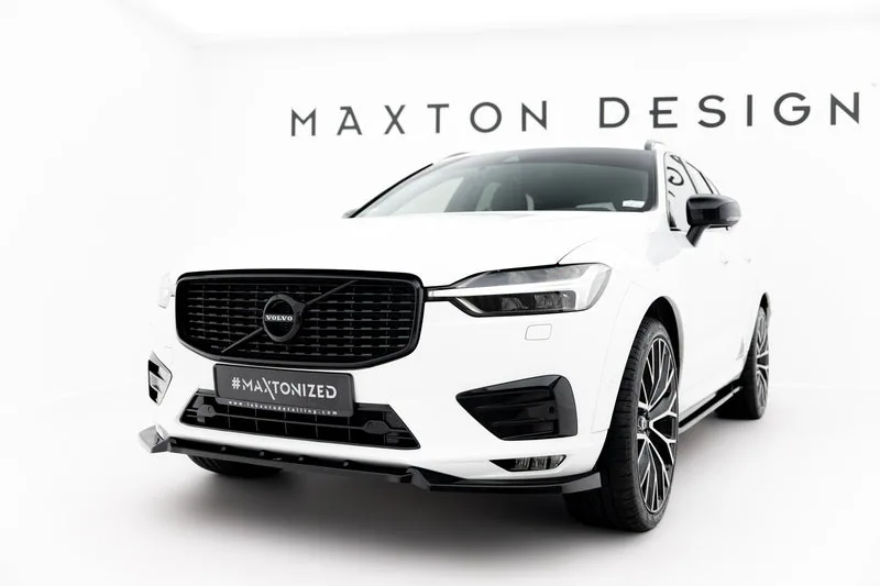 Front splitter V.2 — Volvo XC60 Mk2 R-Design (2017–2021)